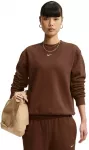 Nike Džemperis Moterims W Nk Stdo Mw Std Crew Fl Brown IM8098 259