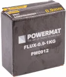 Powermat Viela suvirinimui su &scaron;erdimi (saviapvalė) 0,9 mm 1kg FLUX-0.9-1KG