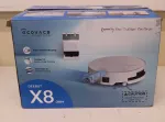 I&scaron;parduodama. Ecovacs DEEBOT X8 OMNI Vacuum cleaner Robot Wet&Dry 18000Pa TruEdge 2.0 AIVI 3D 3.0 YIKO-GPT Baltas+Auto-empty station Eco
