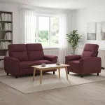 Sofa Sofos komplektas 2 vnt. Violetinė Audinys