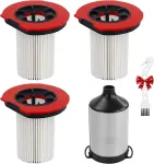 Chuancheng HEPA filtrų rinkinys Bosch Unlimited 9 ir 10 dulkių siurbliams 12050162