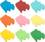 72 žuvies i&scaron;karpos, 15,3 x 13 cm, spalvingos žuvų popierinės i&scaron;karpos, jūros žuvų i&scaron;karpos, skelbimų lentos dekoracijos klasei, skelbimų lenta, popieriniai amatai mokyklai, klasei