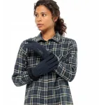 Moteri&scaron;kos pa&scaron;iltintos pir&scaron;tinės su vilna Jack Wolfskin Highloft Glove S