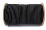 Elastinga guminė virvė tentams, juoda, 8mm, 100m