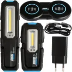 Led dirbtuvinė lempa + įkrovimo stotelė 3in1 Farys