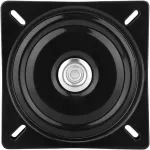 Suppro Pasukamas padėklas Turntable Seat, 360&deg; besisukantis Lazy Susan guolis, galvanizuotas plienas virtuvės stalvir&scaron;iams, spintelėms, televizorių staliukams, Turntable guolis (juodas, 6 colių storio)