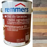 Alyva terasoms ir sodo baldams Remmers matinis, spalva pasirenkama, 2,5 l