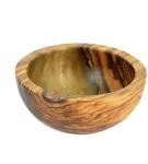 Woodenthick alyvuogės medienos dubuo, 10 cm