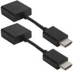 Annadue hd multimedijos ilgiklis, 2 vnt. hdmi male to female ilgiklis palaiko 4k full hd rai&scaron;ką