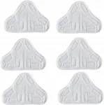 H2O MOP X5 Balti garų &scaron;luostės antgaliai 6 vnt. For H2o X5