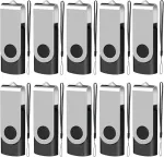 Eastbull Usb atmintinė 2.0 Transmemory, 512 Mb, juoda, 10 vnt.