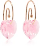 Marmara Sidabriniai auskarai &bdquo;Juliet (Light Rose)&ldquo; su Swarovski&reg; kristalais
