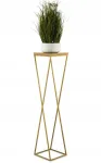 Howhomely Auksinės spalvos metalinis gėlių stovas, 100 cm, modernus