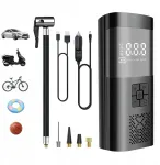Automobilinis motociklinis kompresorius belaidis dviračio siurblys Usb Powerbank