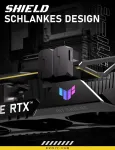 Ezdiy-fab shield series 8 kontaktų pcie gpu maitinimo adapteris, 180 laipsnių u formos kampinė jungtis, aliuminio dizainas, skirtas grafikos kortelei reverse type, juodas, 2 vnt.