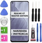 Ekranas Realme Gt Master Edition Oled rėmas + įrankiai + instrukcija