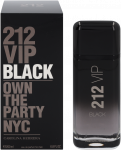 Kvepalai vyrams Carolina Herrera 212 VIP Black EDP, 200 ml