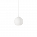Pakabinamas &scaron;viestuvas Ideal Lux Suspended lamp with 1 light MR JACK, GU10, baltas