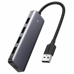 USB &scaron;akotuvas UGREEN 4in1 Hub USB 4x USB 3.0 + Micro USB