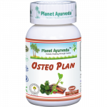 Ayumi Naturals Maisto papildas Osteo Plan, Planet Ayurveda, 60 kapsulių