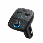 UGREEN CD229 FM siųstuvas Bluetooth 5.0 USB QC 3.0 USB-C PD Micro SD