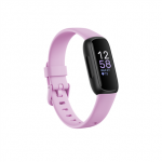 I&scaron;manioji apyrankė Fitbit Inspire 3, Juodos spalvos korpusas su alyvinės spalvos dirželiu