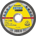 Abrazyvinis pjovimo diskas Klingspor A 960 TZ Special; 125x1 mm; 25 vnt.