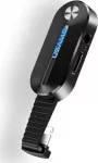 USAMS ADAPTER AU10 2W1 LIGHTING - 3.5MM + LIGHTING LED Juodas
