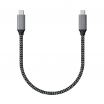 USB C laidas į USB C Satechi 100W 0,25 m ST-U4C25M er&scaron;kėčiai pilka