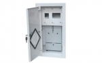 Alfako Metalinis įleidžiamas skirstomasis skydas 1 X TL 1F elektroniniam skaitikliui + 6 apsaugos, lango užraktas, RAL 9003A-RW6E