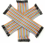 Jungiamųjų laidų rinkinys justPi - 20cm 3 x 40 vnt l-l, k-k, l-k (120 vnt)
