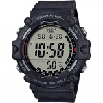 Vyri&scaron;kas laikrodis Casio Sport Illuminator AE-1500WH-1A, Juodos spalvos