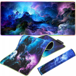 Goodbuy "Cosmic Waves" žaidimų pelės kilimėlis RGB | 800 x 300 | 7 režimai