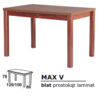 Drewmix I&scaron;skleidžiamas medinis stalas MAX V