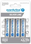 everActive Ni-MH R6 AA 2000 mAh Sidabrinis Line - 2 pieces