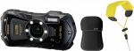 Ricoh KIT Pentax WG-90 juodas incl. floating strap and neoprene case FOC