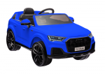 Lean Cars Akumuliatorinis automobilis Audi Q7 Mėlynas dažytas