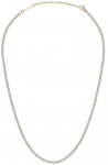 Daniel Wellington Blizgantis bronzinis karoliai su kristalais Classic Tennis DW00400390
