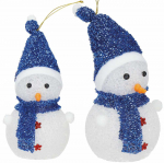 Kalėdinė dekoracija Snowman Springos CA1203, 11 cm