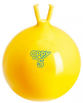 Gymnic Kamuolys su rankenėlėmis OPPY 50, geltonas