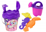 Lean Toys Smėlio Žaidimų Rinkinys su Vienaragiu