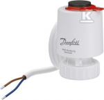 Danfoss TWA-Q termo aktuators NC, 24V, 1.2 m vads