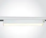 36W LED linijinis bėgelio &scaron;viestuvas, baltas, 3000/4200/6500K, 65028BT/W/V