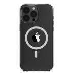 Comma dėklas, skirtas Elemental Mag, skirtas iPhone 15 Plus permatomas