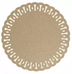 Stalo kilimėlis Douceur d`Interieur GUIRLANDE, blizgantis, &Oslash; 38 cm