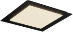 Lubinis &scaron;viestuvas 50W LED pavir&scaron;inis &scaron;viestuvas TATAMI, juodas, 3000/4000/6500K