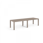Garden4You Keter Sodo stalas Julie Double Table (2 konfigūracijos) smėlio spalvos