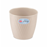 Lumarko Stefanplast Vazonas Liberty &Oslash;20x19cm baltas