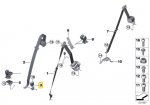 BMW X7 G07 De&scaron;inysis Juostos Sagtelis Originalus 72118493918