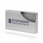 ETOTHERM plieno radiatorius T22xH500xL1000 VK apatinio pajungimo (360130)